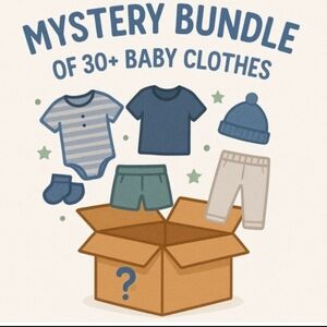 30+ Lot Of Baby Boy Clothes And/Or Accessories 3-6 Months